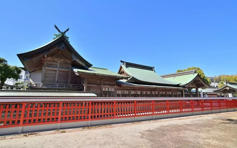 7. 福岡にある幸せの縁結びが叶う「十日恵比須神社」 1枚目