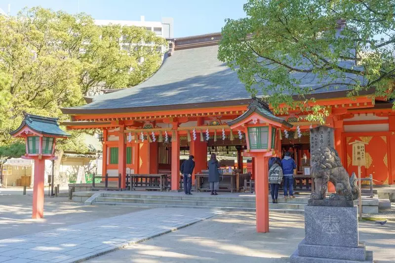 6. 福岡の都心にある縁結びの神社「住吉神社」 1枚目
