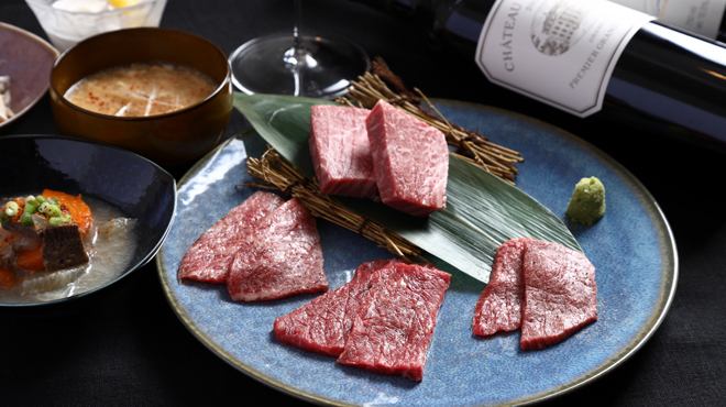 『焼肉 紬 五反田』松阪牛が愉しめる落ち着いた雰囲気の焼肉店の画像