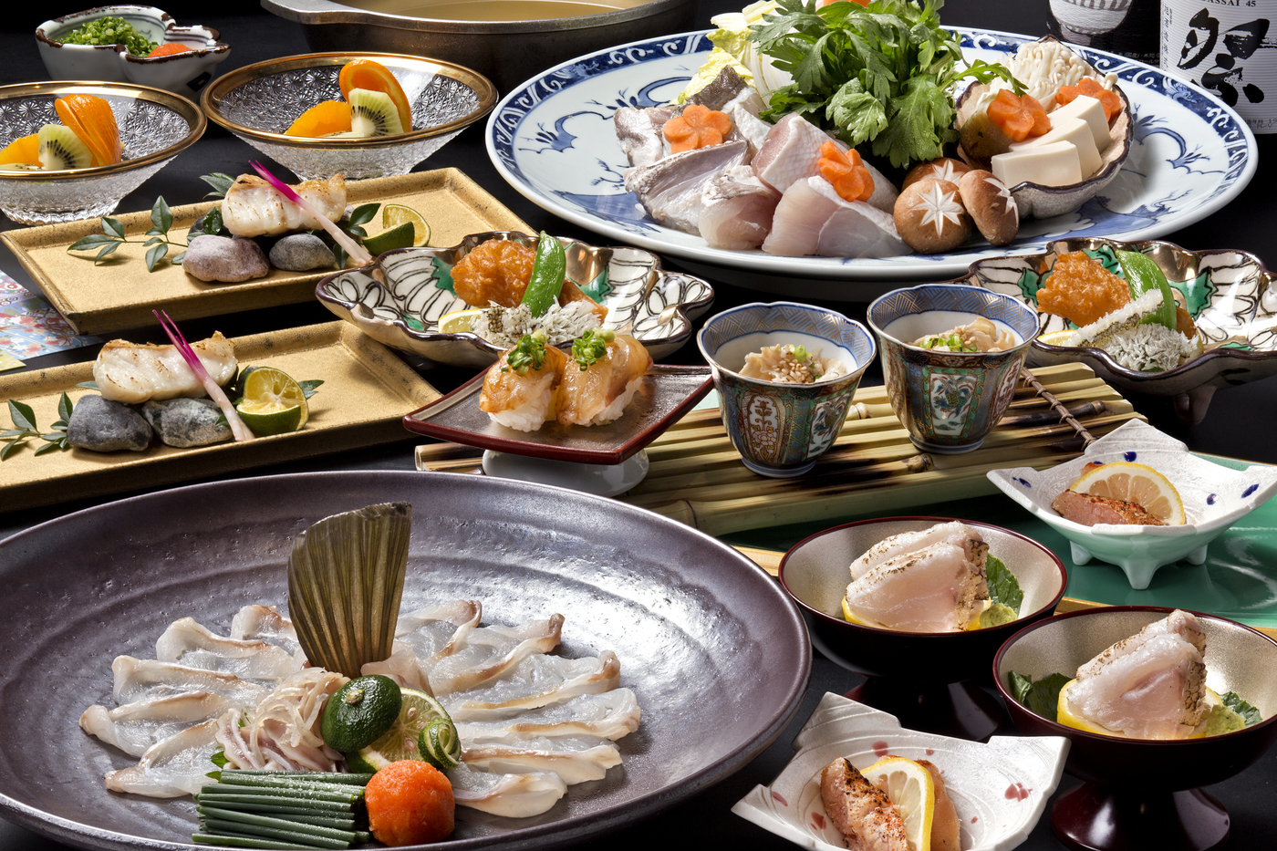 接待・会食におすすめの中洲の本格クエ料理！｜あら鍋 クエ料理とイカ活造り 博多かんべえ 春吉天神邸【公式】の画像