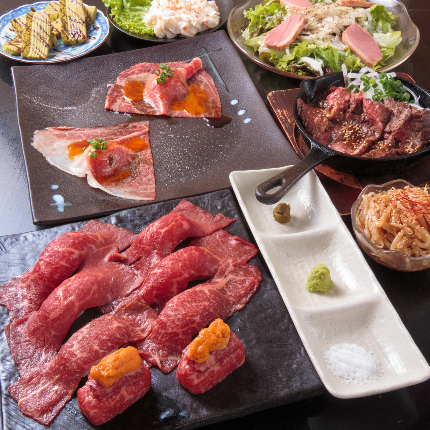 恵比寿で接待・デート・記念日を成功させる和牛料理！恵比寿駅徒歩約3分｜よしにく 恵比寿店【公式】の画像