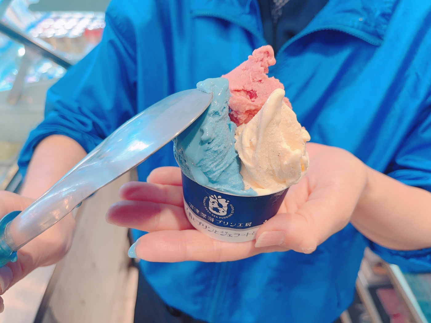 SNS映えする深海スイーツ体験！沼津深海プリン工房 青とプリンとジェラートと【公式】の画像