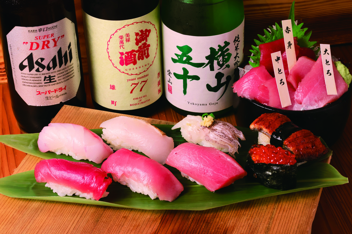 鮮魚店が手がける市場の立ち食い寿司で味わう一貫｜鮮魚店の立ち寿司 アカマル 大宮店の画像