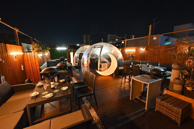 友達と手ぶらBBQ体験！新大久保駅前｜TERRACE GARDEN 8848【公式】の画像
