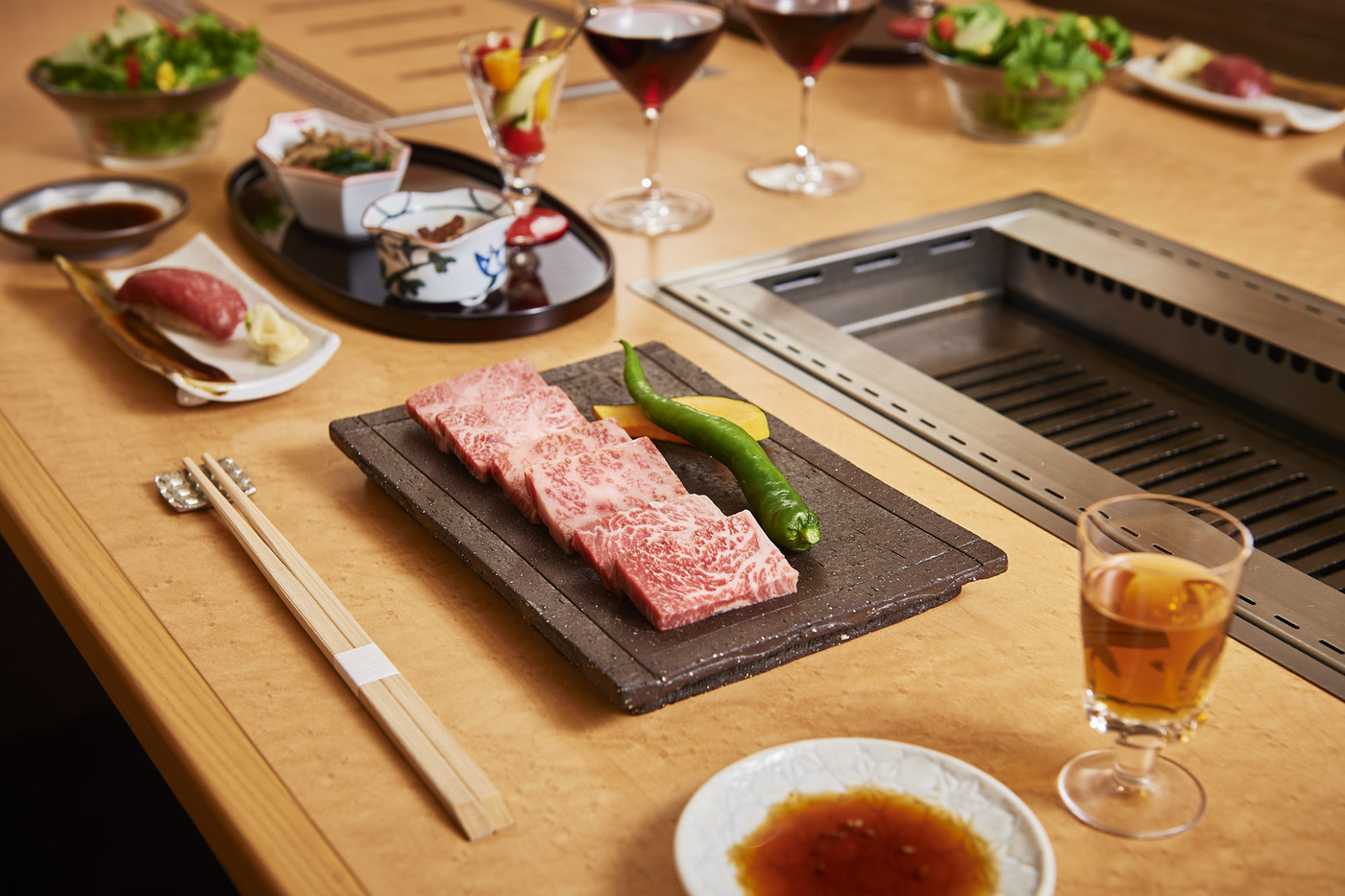 銀座の肉割烹『焼肉 銀座 小六』！一頭買いの黒毛和牛を堪能の画像