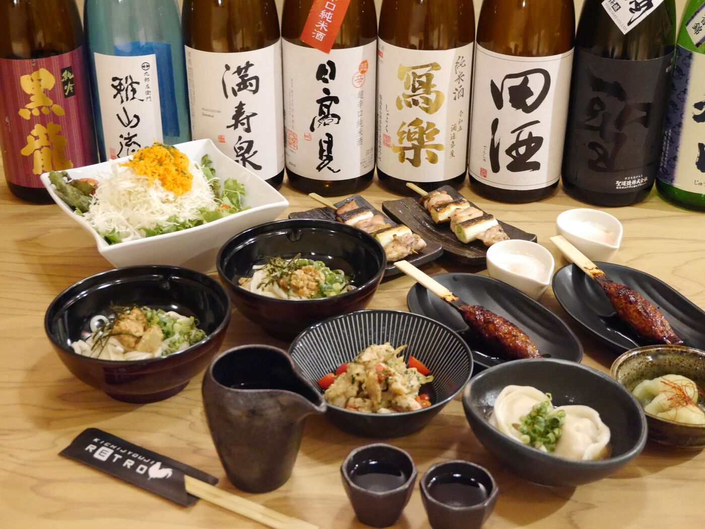 吉祥寺駅すぐの焼き鳥店『吉祥寺RETRO』！掘りごたつ個室でゆっくり楽しめるの画像