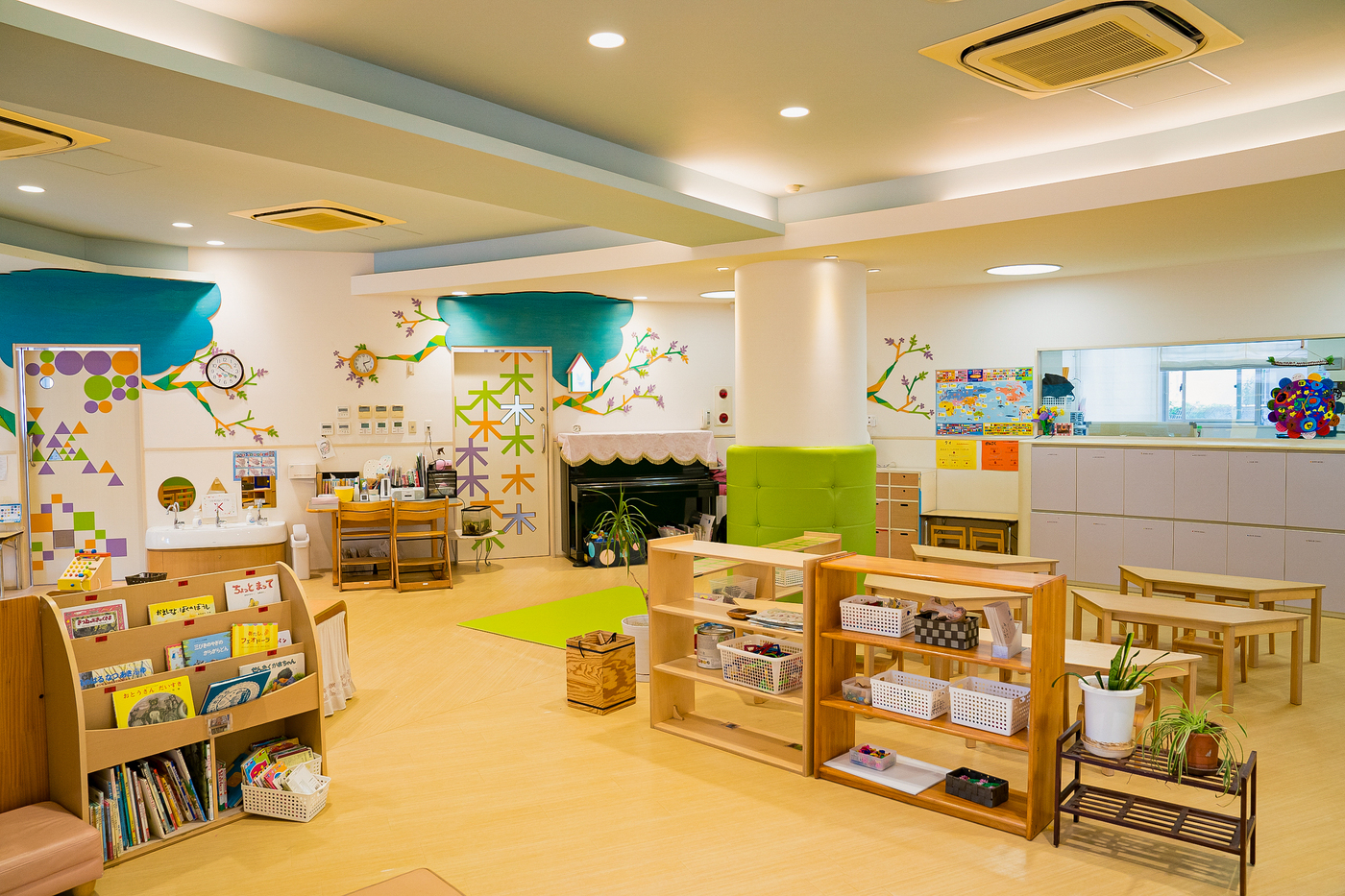 都心のデザイナーズ保育園！新宿三つの木保育園 もりさんかくしかく【公式】の画像