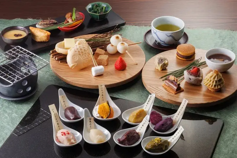 「品川プリンスホテル」女子旅におすすめ！和のアフタヌーンティー”おこたであったか 餡くらべ” PR 2枚目
