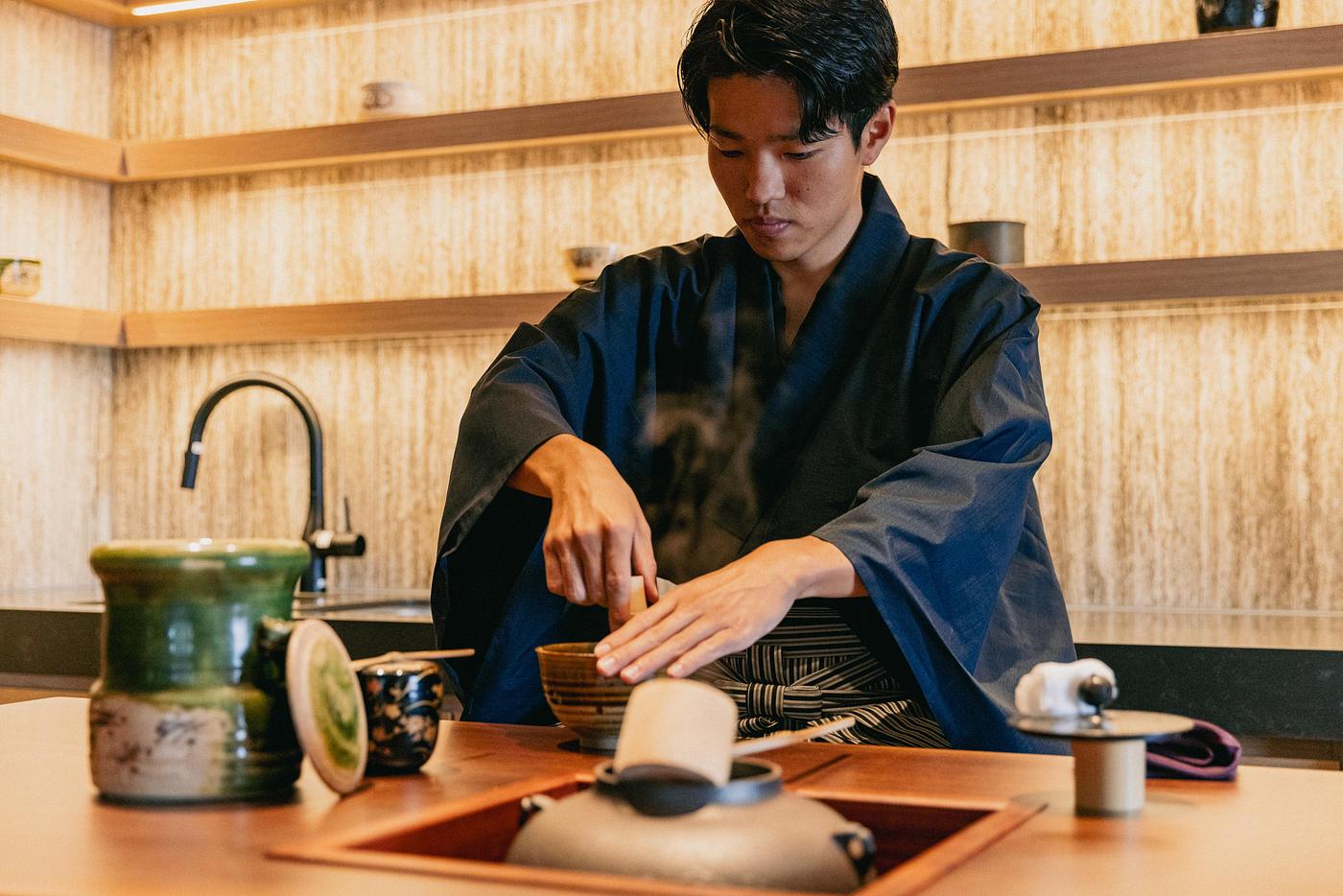伊豆 稲取温泉『食べるお宿 浜の湯』に立礼茶室「ZEN」が誕生！美食と日本文化を味わう大人の宿の画像
