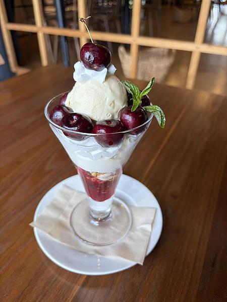 【茨城・常総】あすなろダイニング＆里カフェ！平日ランチにサラダビュッフェ＋有機豆コーヒーが付く — 大自然の中で楽しむ夏の冷製パスタとチェリーパフェの画像