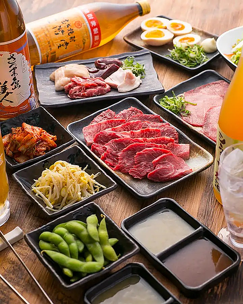 【梅田】焼肉食べ放題なら『焼肉力丸 梅田堂山店』！和牛や団体宴会の魅力も紹介の画像