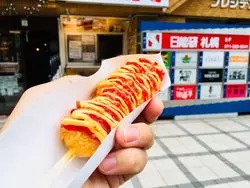 札幌に初上陸！！チーズハットク専門店♪