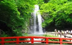 マイナスイオンが降りそそぐ♪大阪の箕面大滝までハイキング