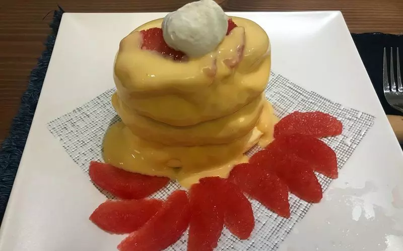 お食事系パンケーキもあります！ 1枚目