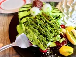 人気パンケーキ♪京都四条店の抹茶パンケーキがリニューアル
