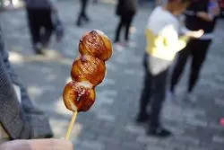 東京で秋を先取り♡甘じょっぱいモチモチお団子を食べて山登り
