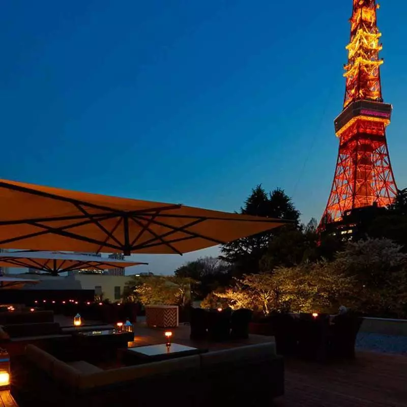 【東京タワーが見えるカフェ3】東京プリンスホテルのおしゃれカフェ「カフェ&バー タワービューテラス」 2枚目