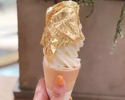 金運UP！？インスタ映えの美しい金箔ソフトを札幌で♪
