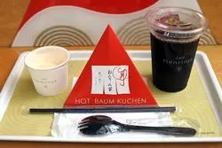 温かいバームクーヘンを羽田のカフェで！「CAFÉねんりん家」