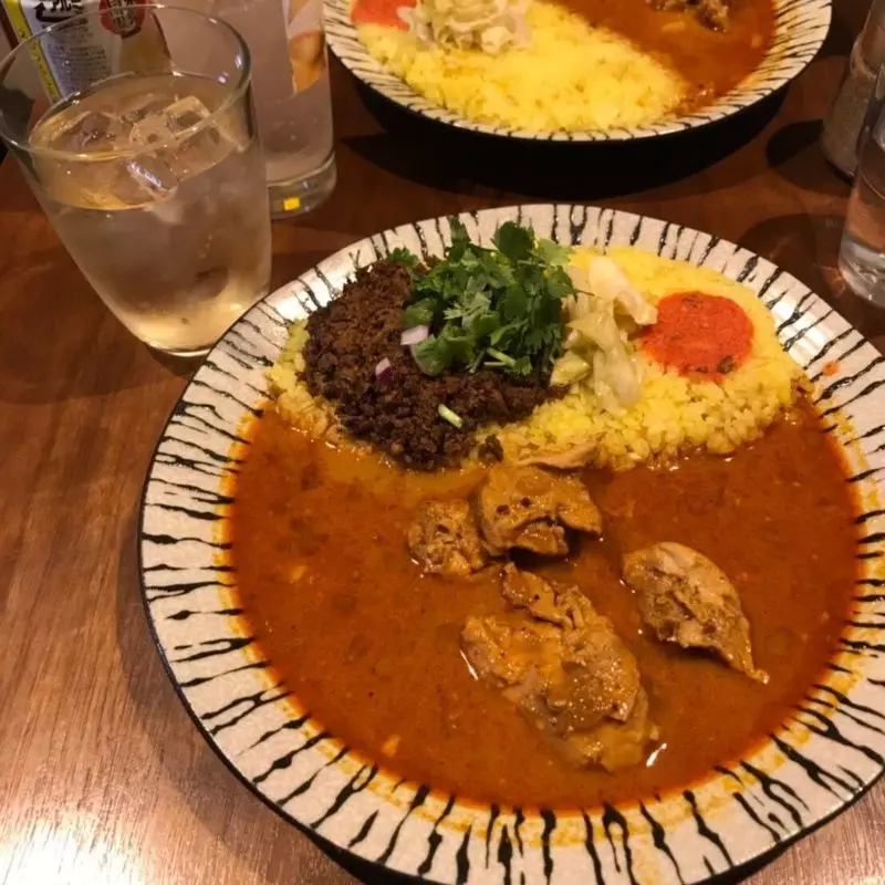 2. スパイシーでサラサラとしたカレーが魅力！下北沢の人気店「般゜若 PANNYA CAFE CURRY」 1枚目