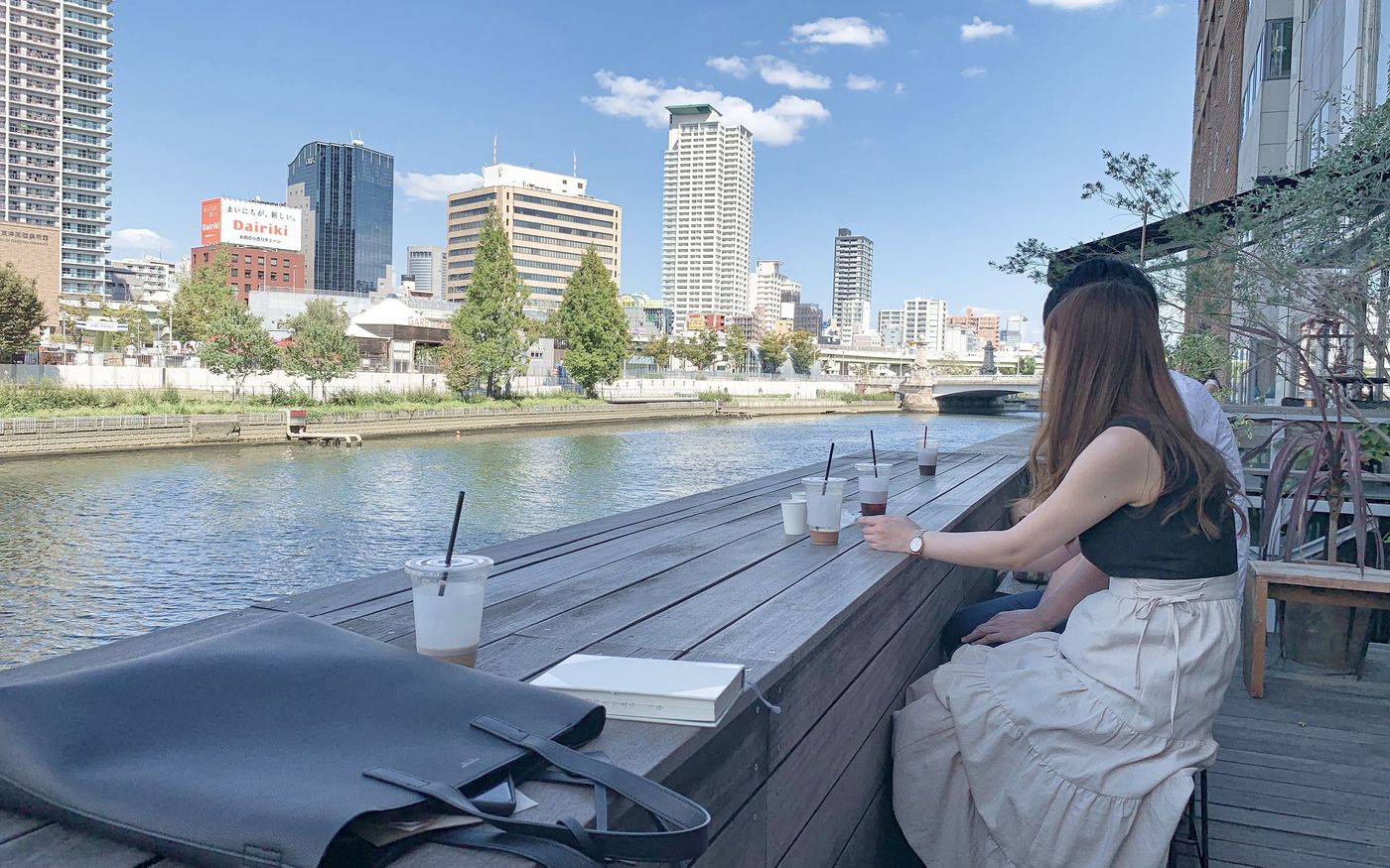 テラス席有り！大阪にあるリバービューなおしゃれカフェ♡の画像