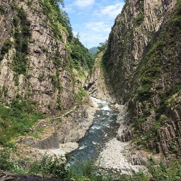 清津峡渓谷トンネル