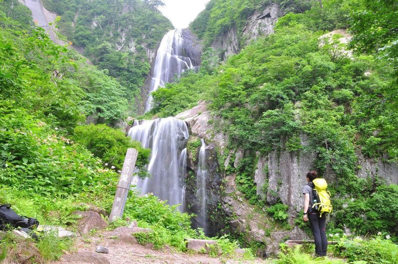 中ノ又渓谷・安の滝