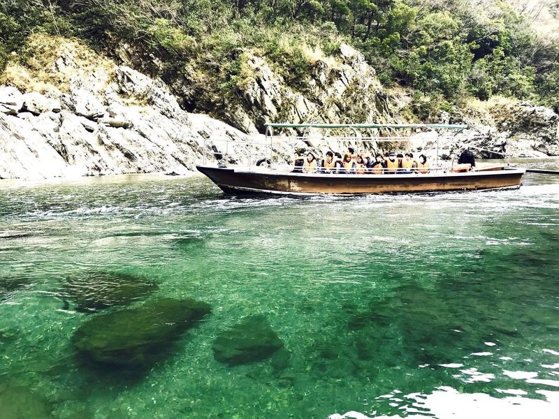 大歩危峡観光遊覧船