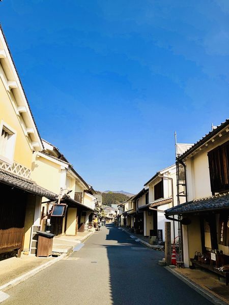 八日市護国の町並み