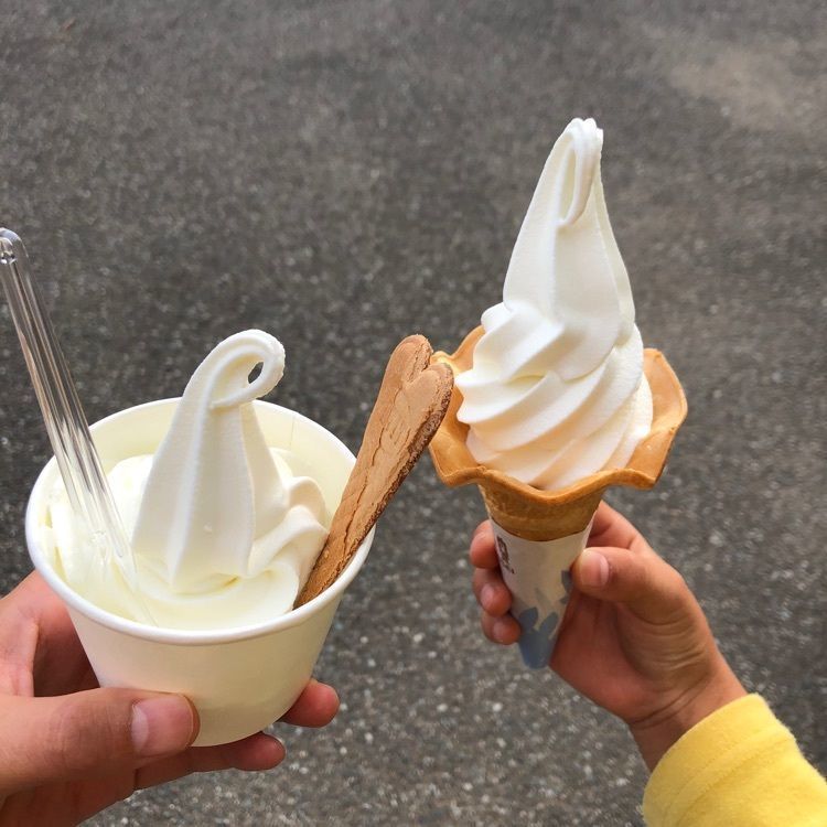 田嶋牧場のソフトクリーム屋