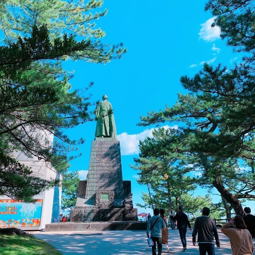 坂本龍馬の銅像