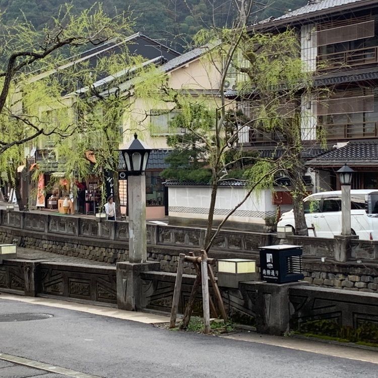 城崎温泉の町並み